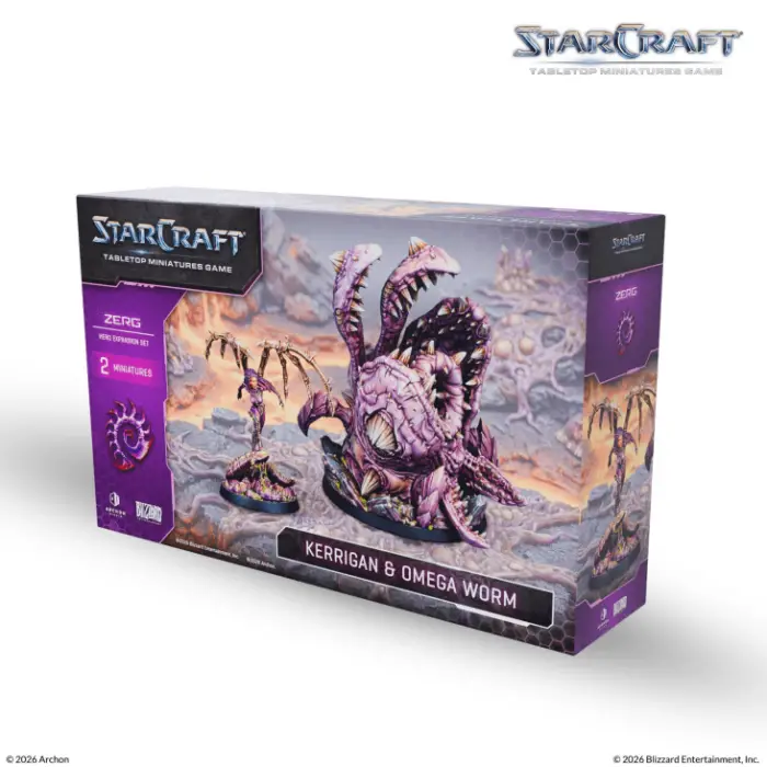 STARCRAFT: KERRIGAN & OMEGA WORM – ZERG – HERO EXPANSION SET