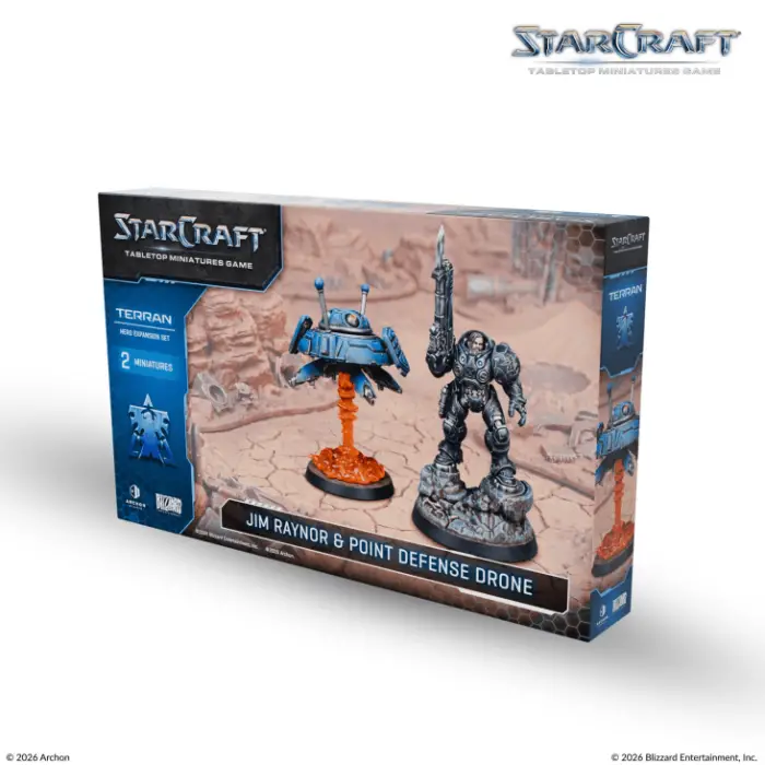 STARCRAFT: JIM RAYNOR (RAYNOR’S RAIDERS) – TERRAN – HERO EXPANSION SET