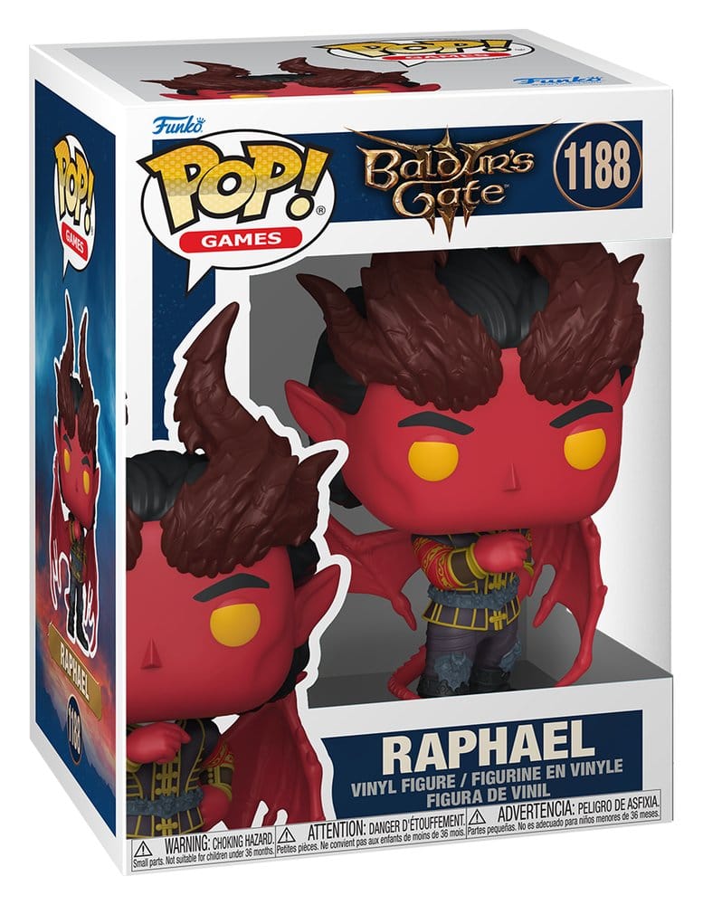Baldur’s Gate POP! Games Vinyl Figure Raphael 9 cm