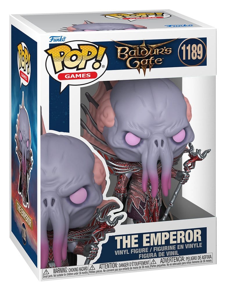 Baldur’s Gate POP! Games Vinyl Figure The Emperor 9 cm