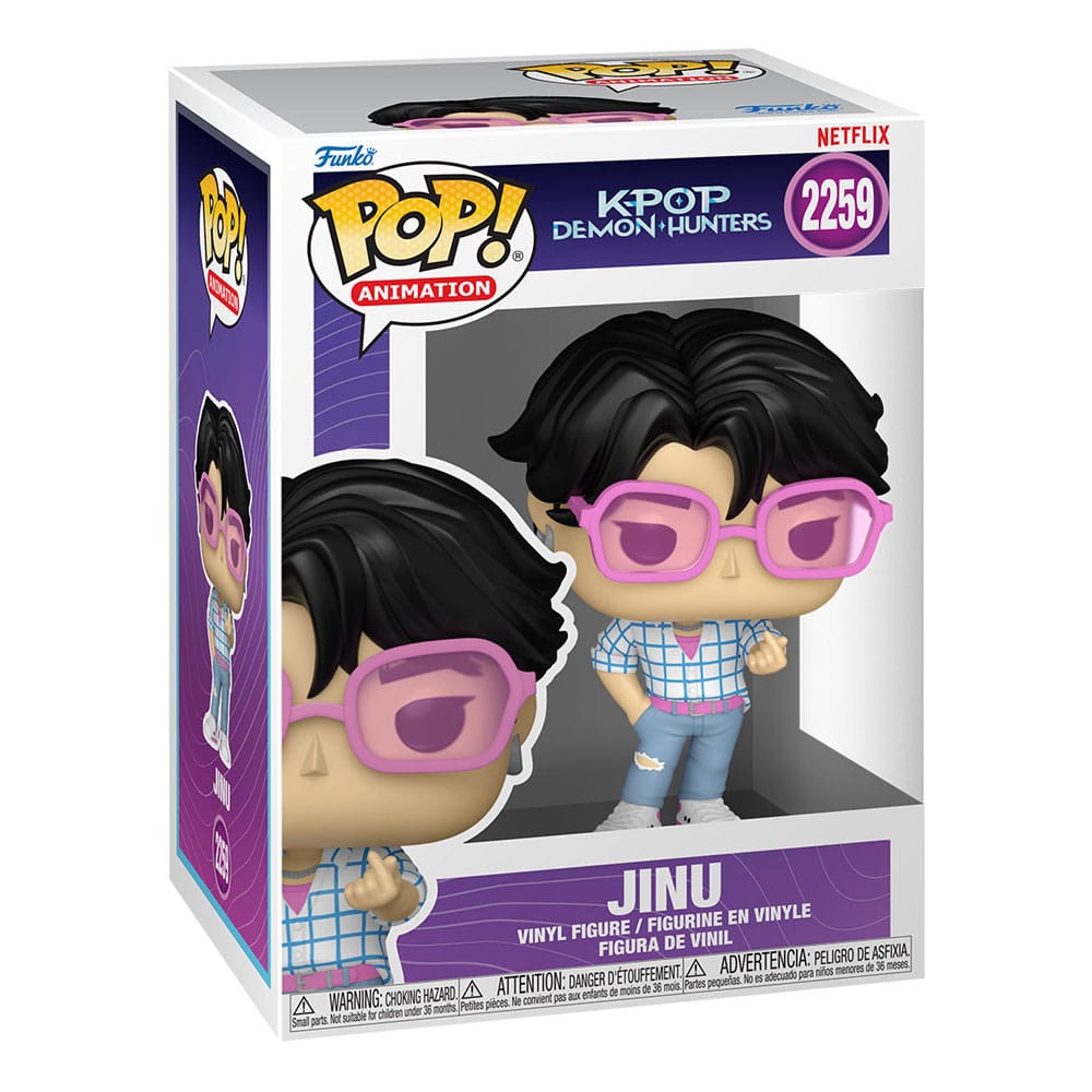 KPop Demon Hunters POP! Animation Vinyl Figures Jinu 9 cm