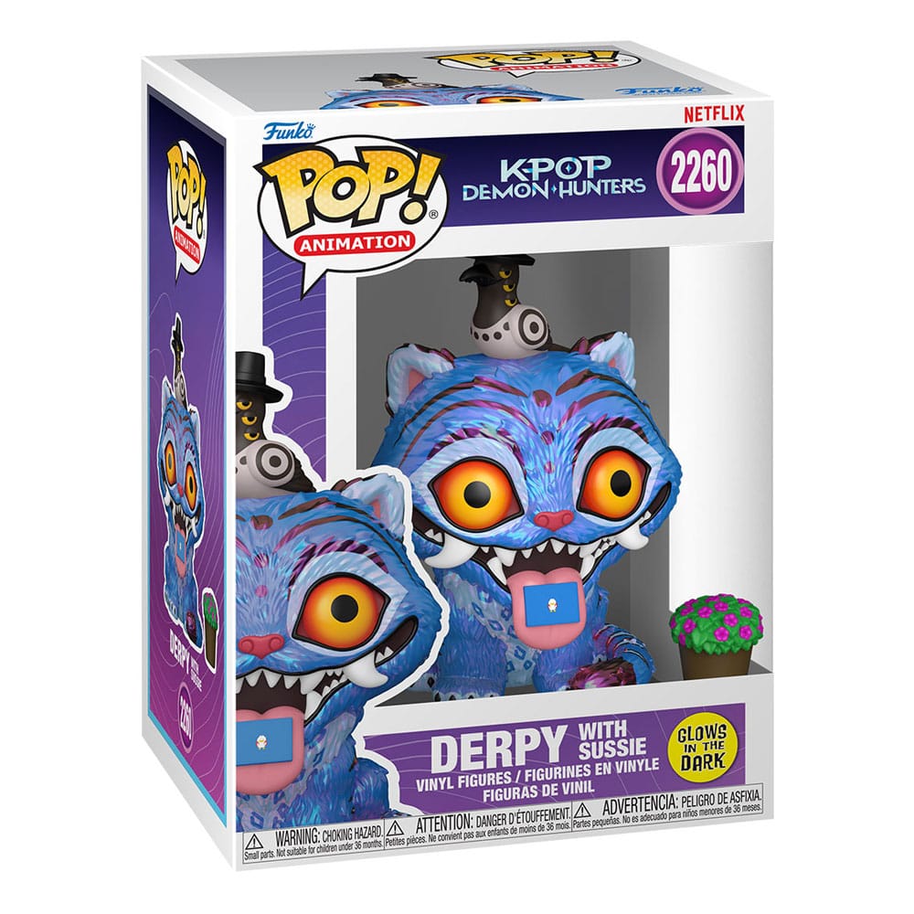 KPop Demon Hunters POP! Animation Vinyl Figure Derpy and Sussie 9 cm