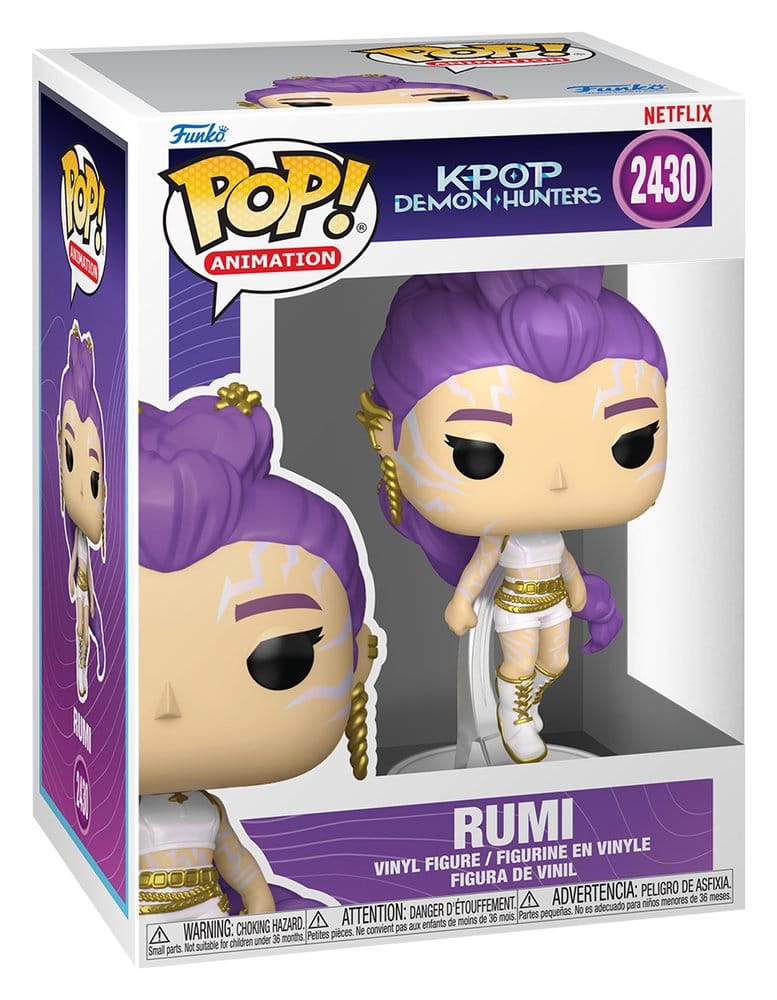KPop Demon Hunters POP! Animation Vinyl Figures Rumi 9 cm