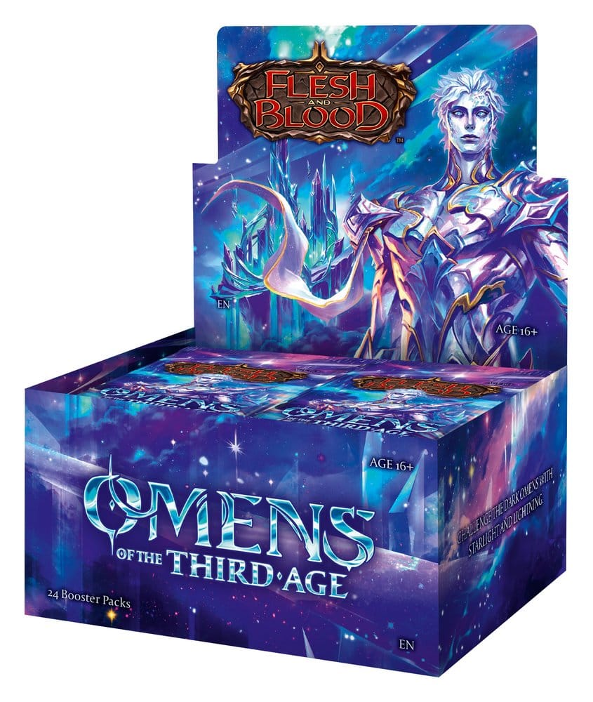 Flesh and Blood TCG Omens of the Third Age Booster Display