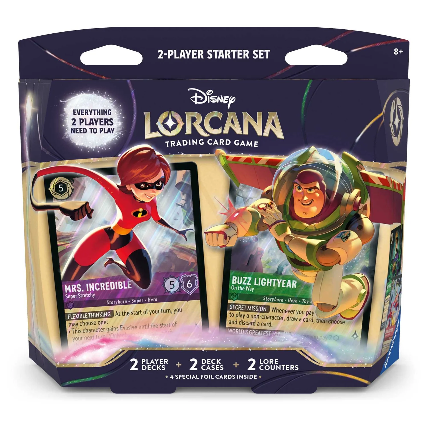 Disney Lorcana – 2 Player Starter Deck – Wilds Unknown – Set 12