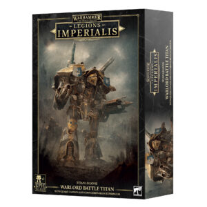 LEGIONS IMPERIALIS: WARLORD TITAN WITH QUAKE CANNON AND CONVERSION BEAM EXTIRPATOR
