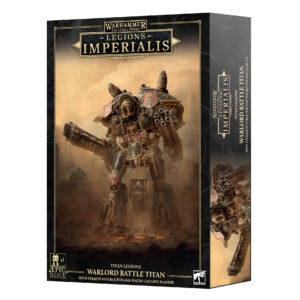 LEGIONS IMPERIALIS: WARLORD TITAN WITH VOLKITE DESTRUCTOR AND MACRO-GATLING BLASTER