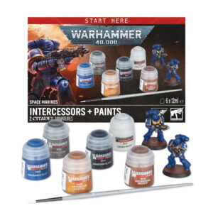 SPACE MARINE INTERCESSORS & PAINTS