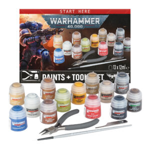WARHAMMER 40,000: PAINTS & TOOLS