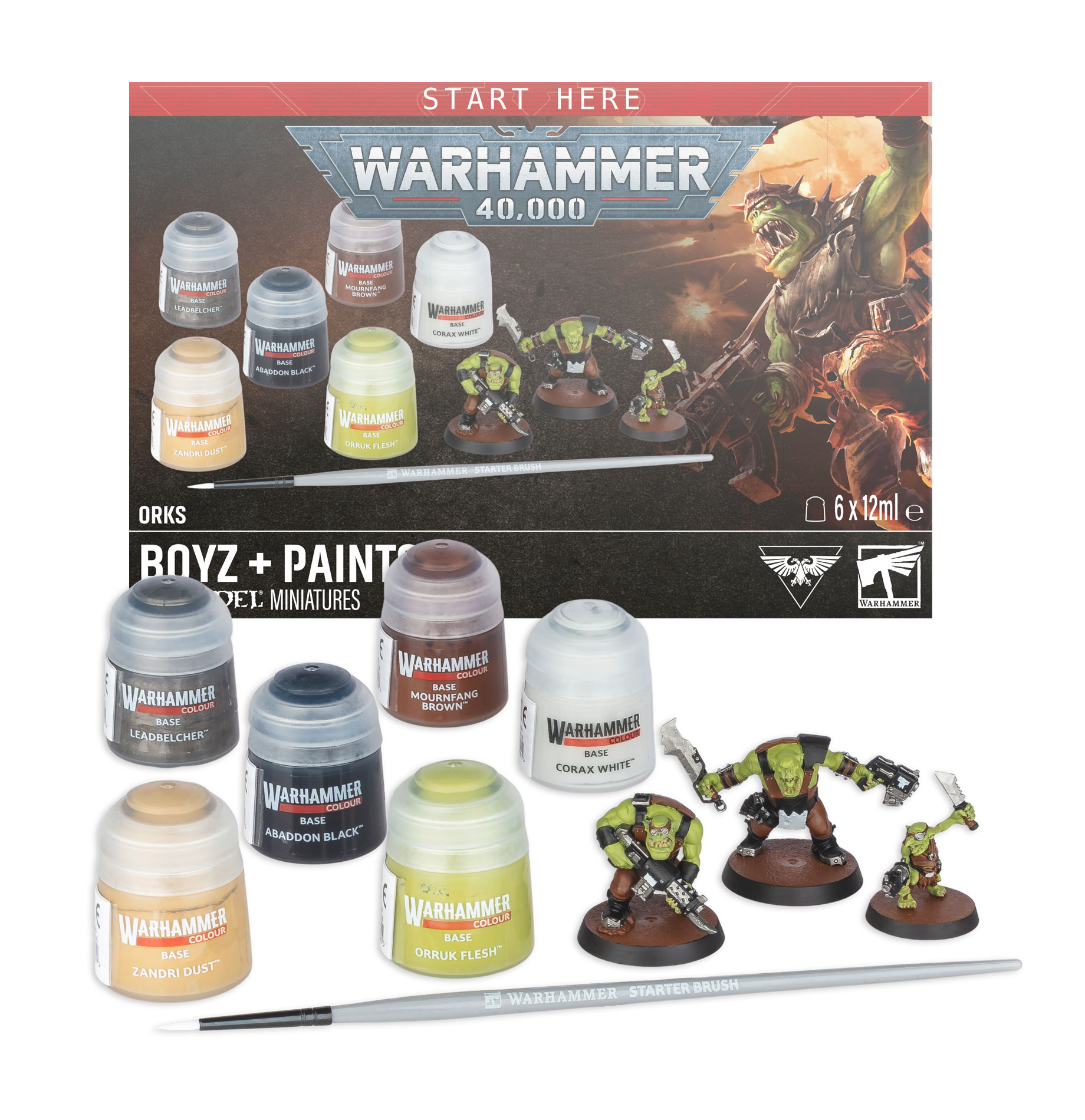 ORKS & PAINTS