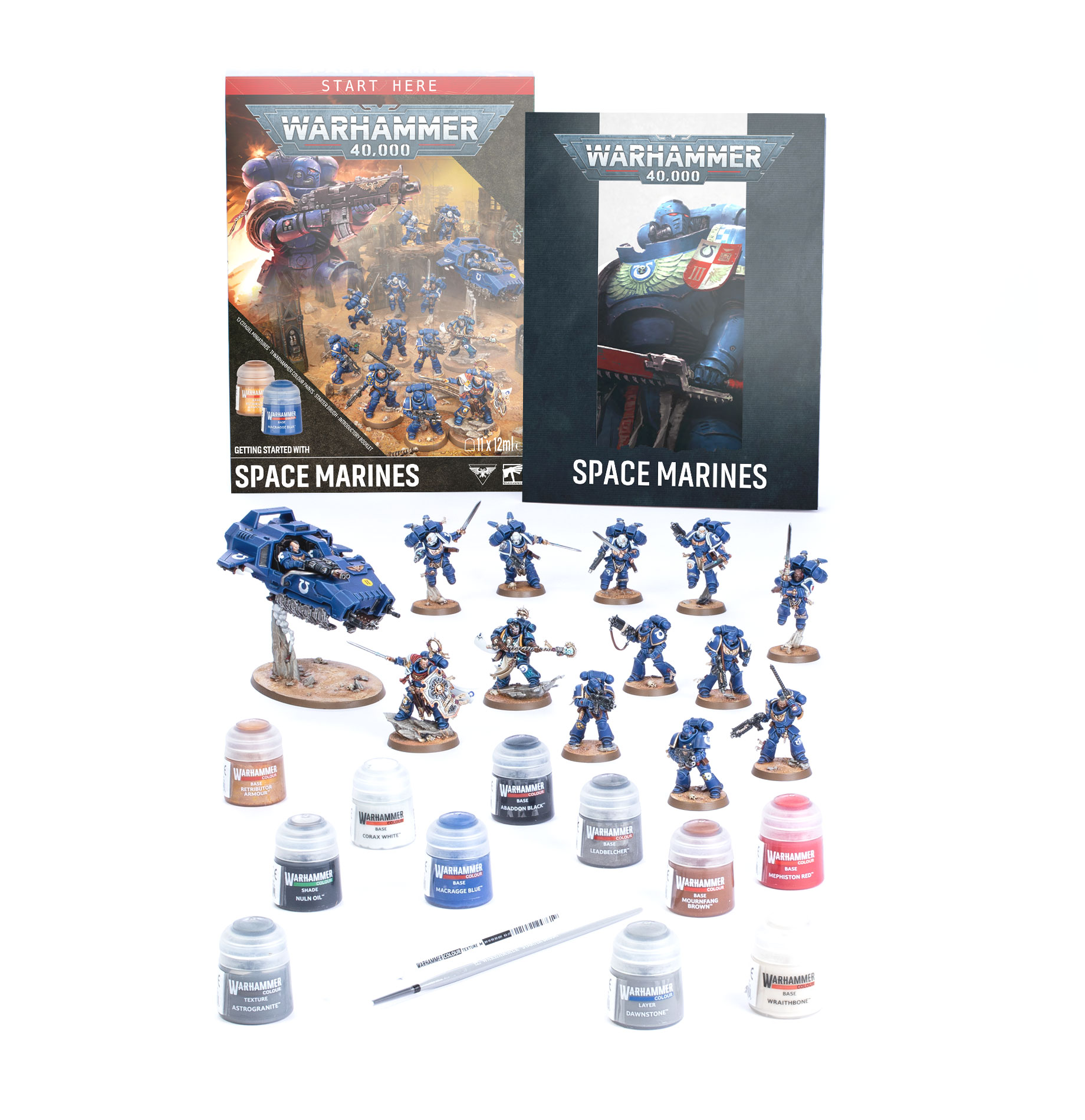 WARHAMMER 40,000: GETTING STARTED WITH SPACE MARINES (11TH EDITION)