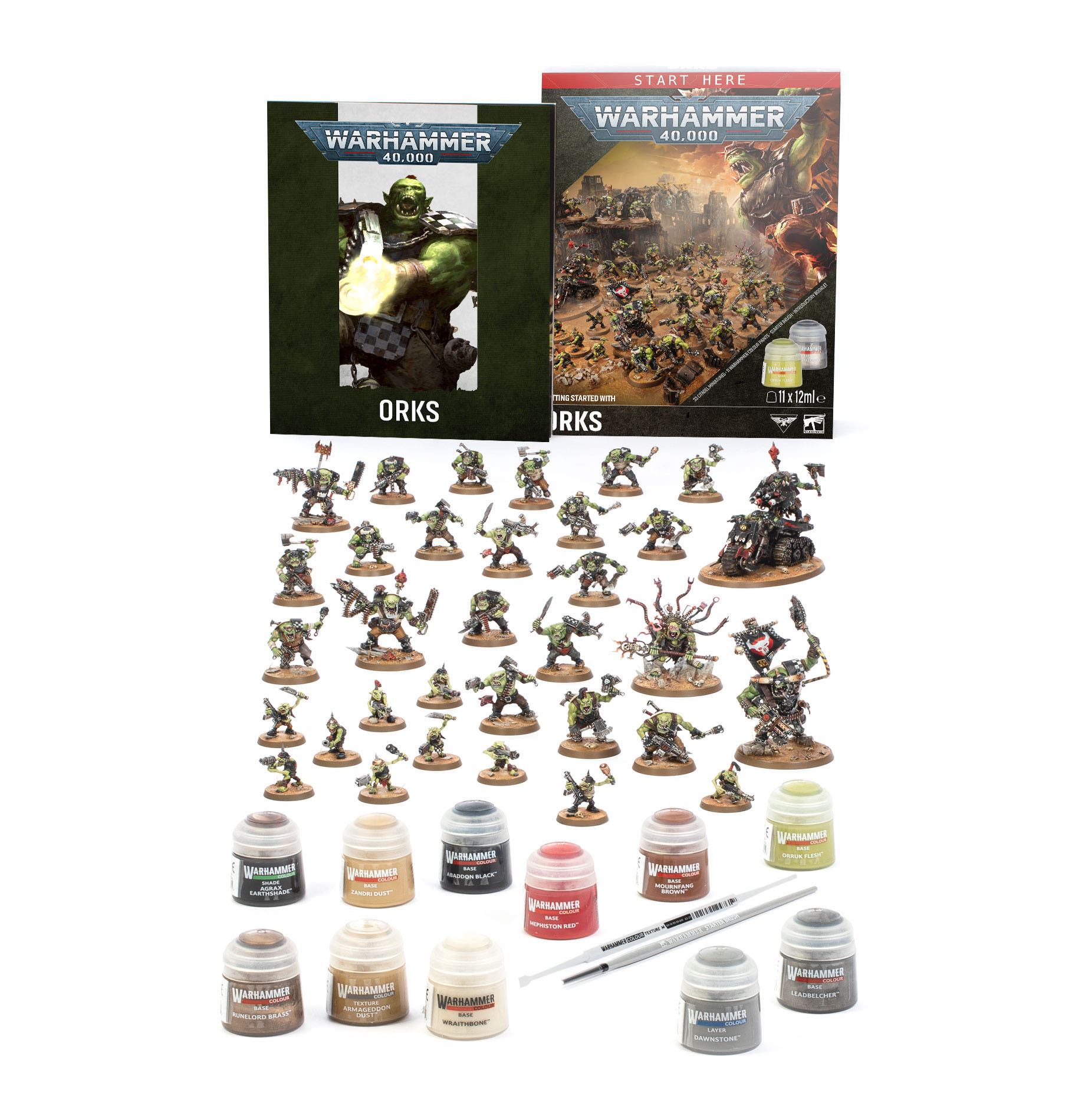 WARHAMMER 40,000: GETTING STARTED WITH ORKS (11TH EDITION)