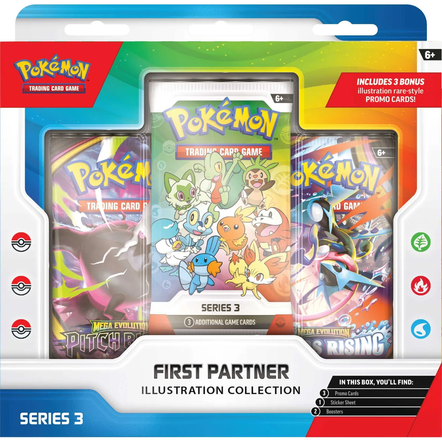 Pokémon TCG: First Partner Illustration Collection – Series 3 (Read the Description)