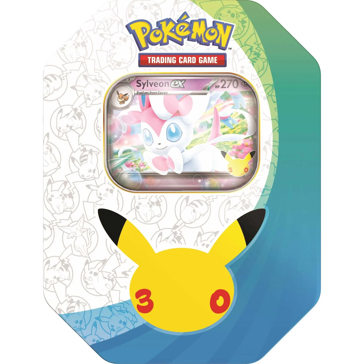 Pokémon TCG: ex Tin – Sylveon – 30th Celebration (Read the Description)