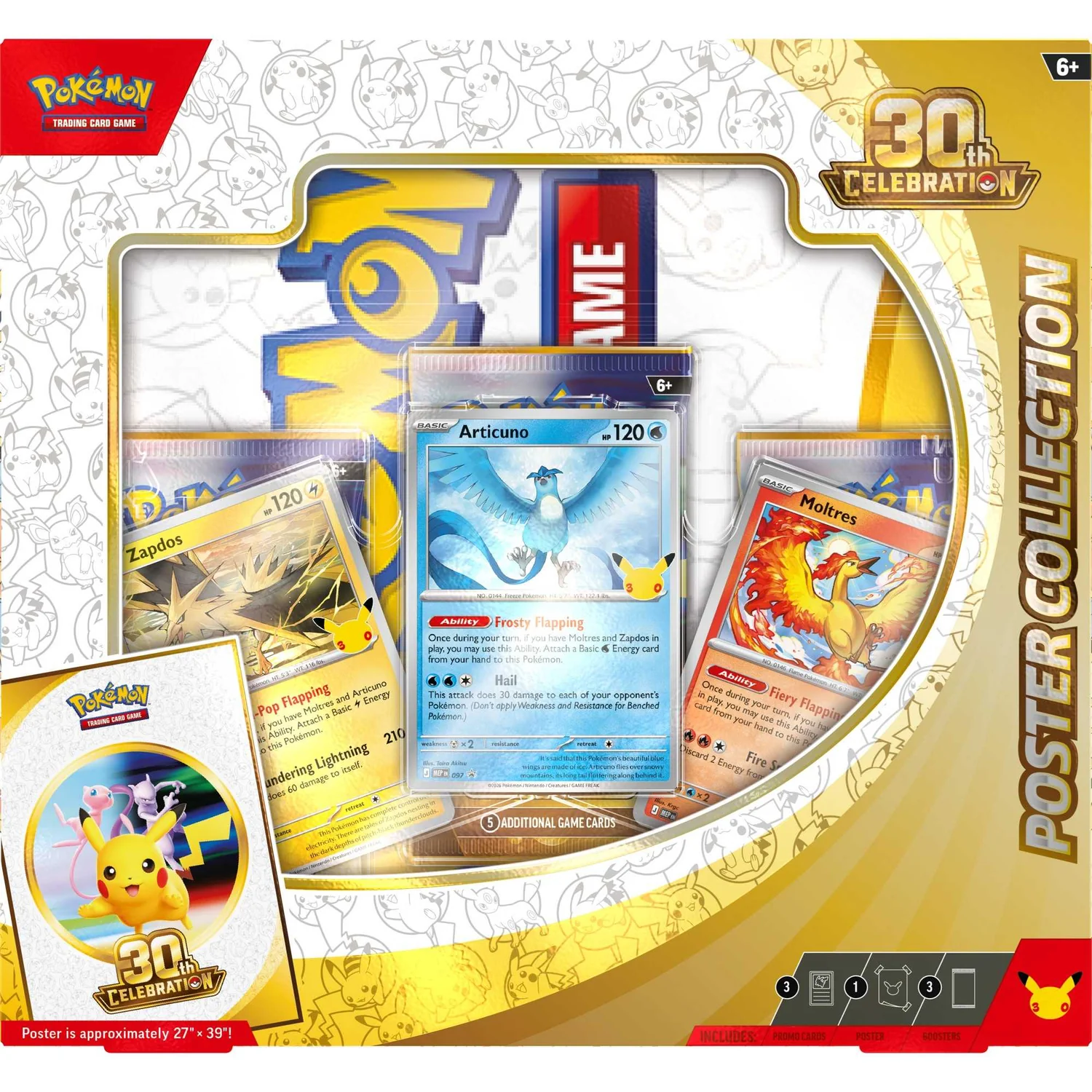 Pokémon TCG: Poster Collection – 30th Celebration (Read the Description)
