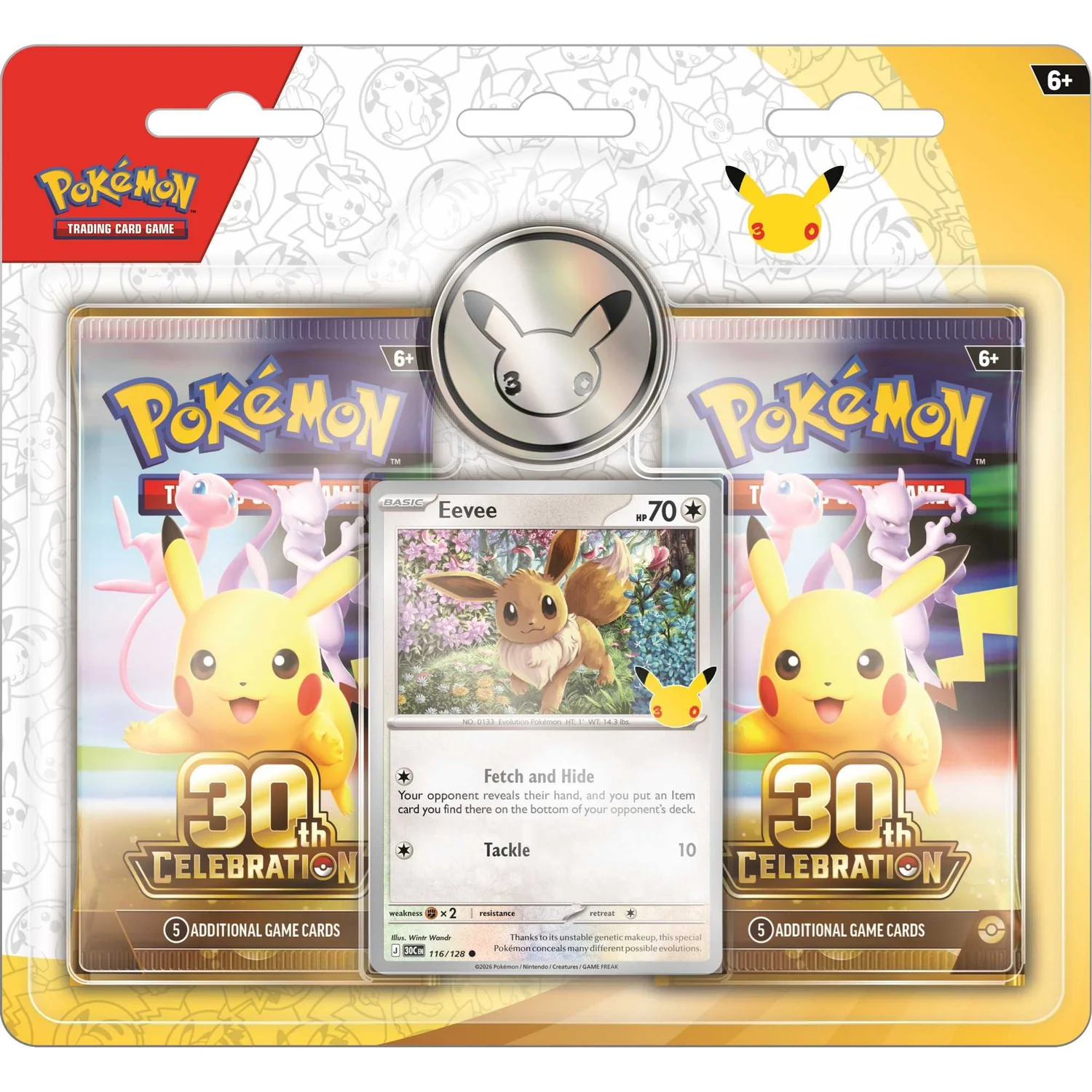Pokémon TCG: 2 pack Blister – 30th Celebration (Read the Description)