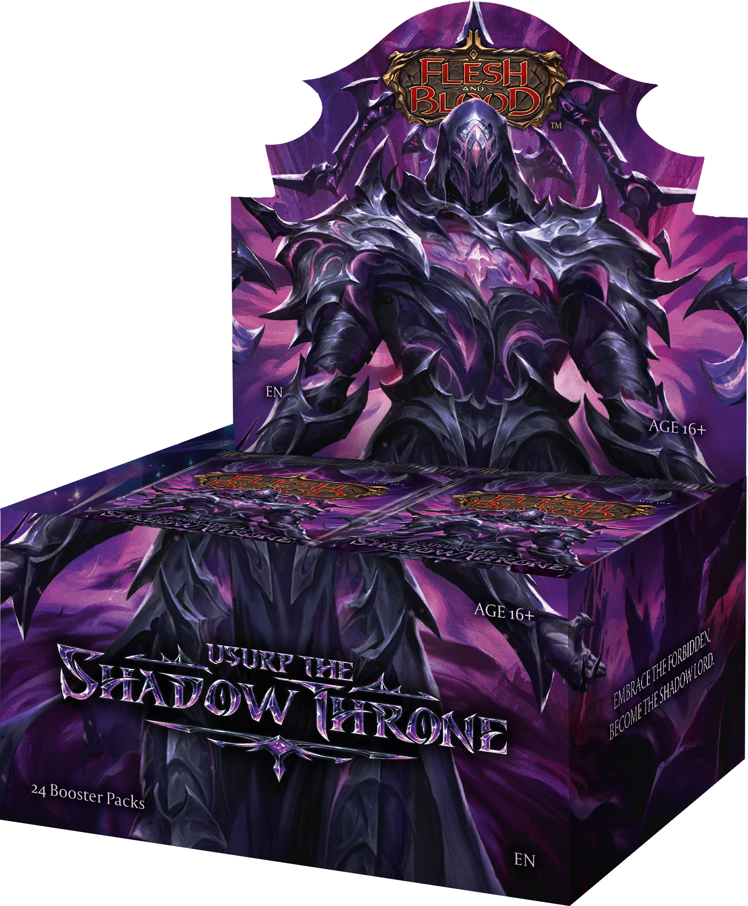 Flesh and Blood TCG Usurp the Shadow Throne Booster Display