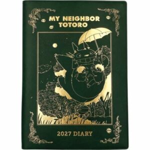 My Neighbor Totoro Diary Totoro Spinning Top Green Gold Foil
