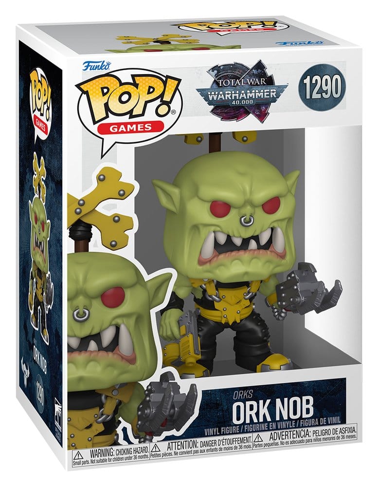 Warhammer 40000 POP! Games Vinyl Figure Ork Nob 9 cm