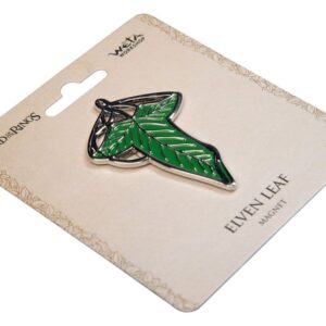 Lord of the Rings Magnet Elven Leaf (Enamel) 4 cm