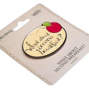 Lord of the Rings Magnet What About Second Breakfast? (Enamel) 7 cm