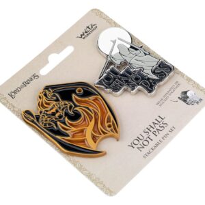 Lord of the Rings Collectors Pins 2-Pack You Shall Not Pass 8 cm