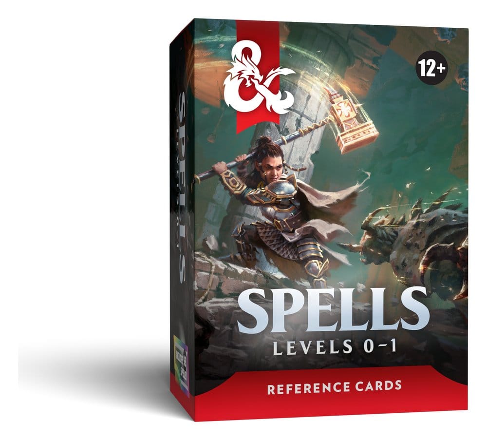 Dungeons & Dragons RPG Reference Cards: Spells (Levels 0-1)