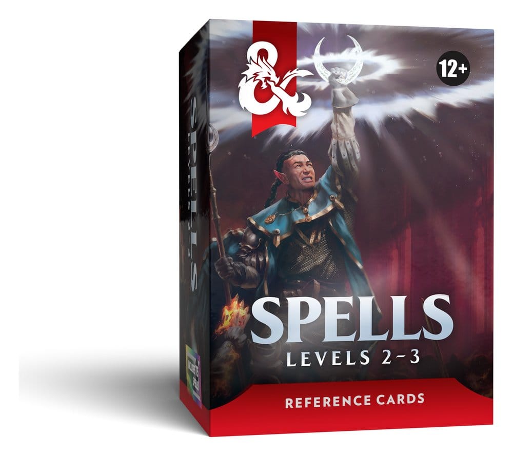Dungeons & Dragons RPG Reference Cards: Spells (Levels 2-3)
