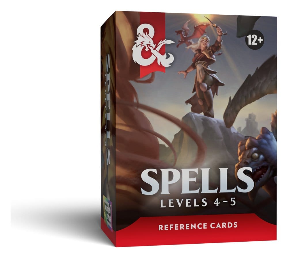 Dungeons & Dragons RPG Reference Cards: Spells (Levels 4-5)