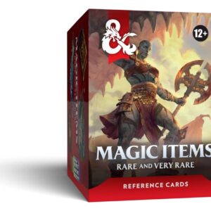 Dungeons & Dragons RPG Reference Cards - Magic Items (Rare and Very Rare)