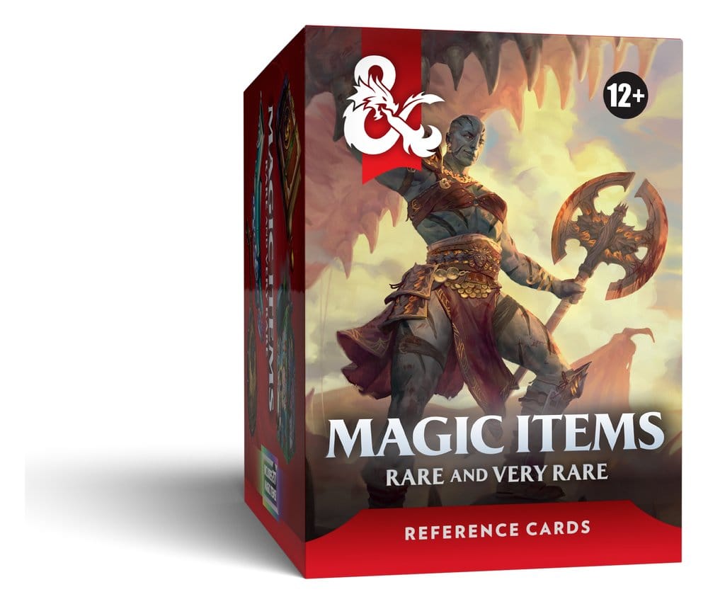 Dungeons & Dragons RPG Reference Cards – Magic Items (Rare and Very Rare)