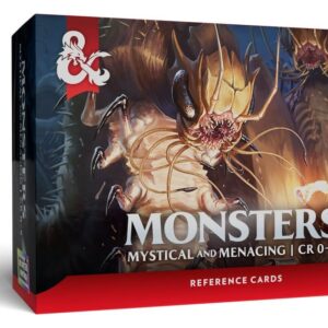 Dungeons & Dragons RPG Reference Cards: Monsters (Mystical and Menacing)