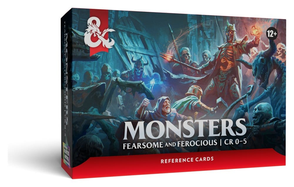 Dungeons & Dragons RPG Reference Cards: Monsters (Fearsome and Ferocious)