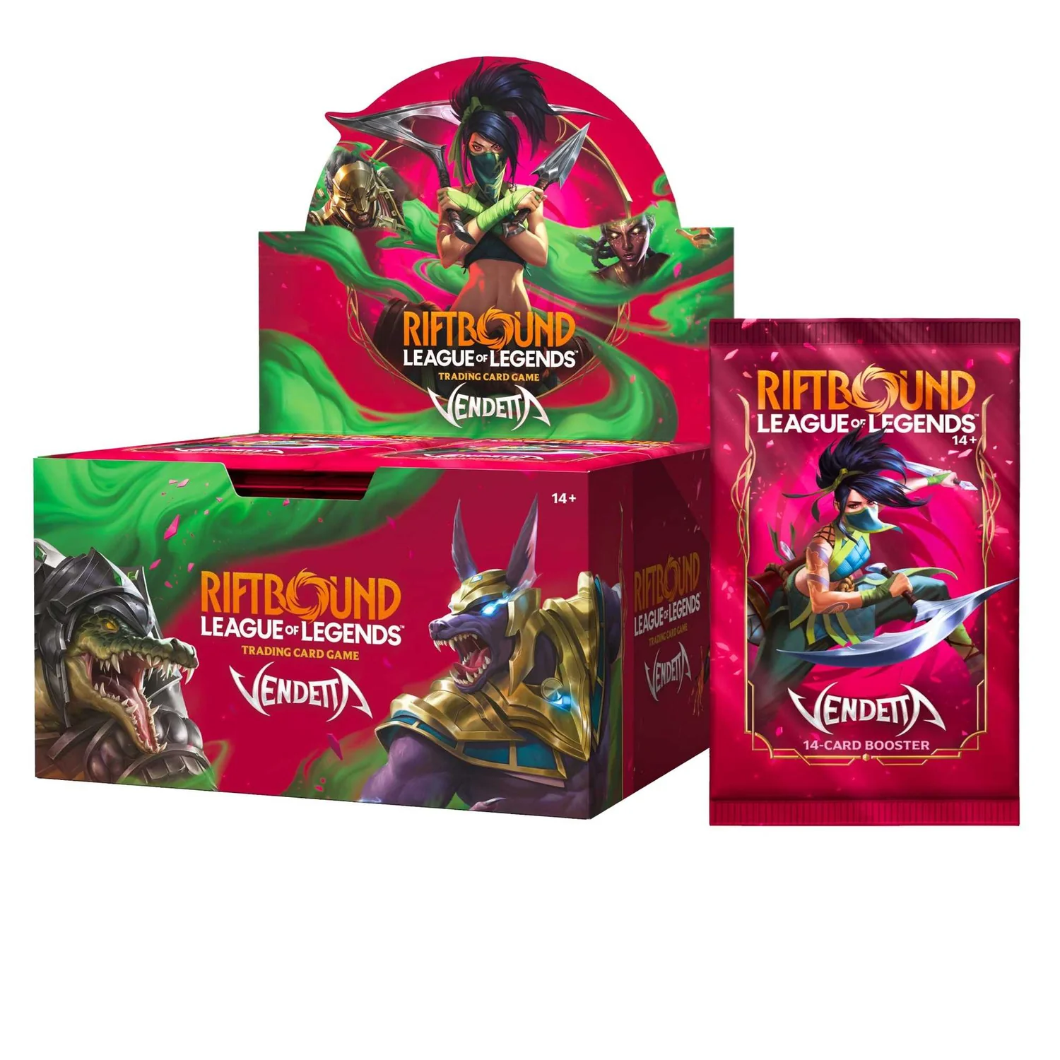 Riftbound: League of Legends TCG – Vendetta Booster Display