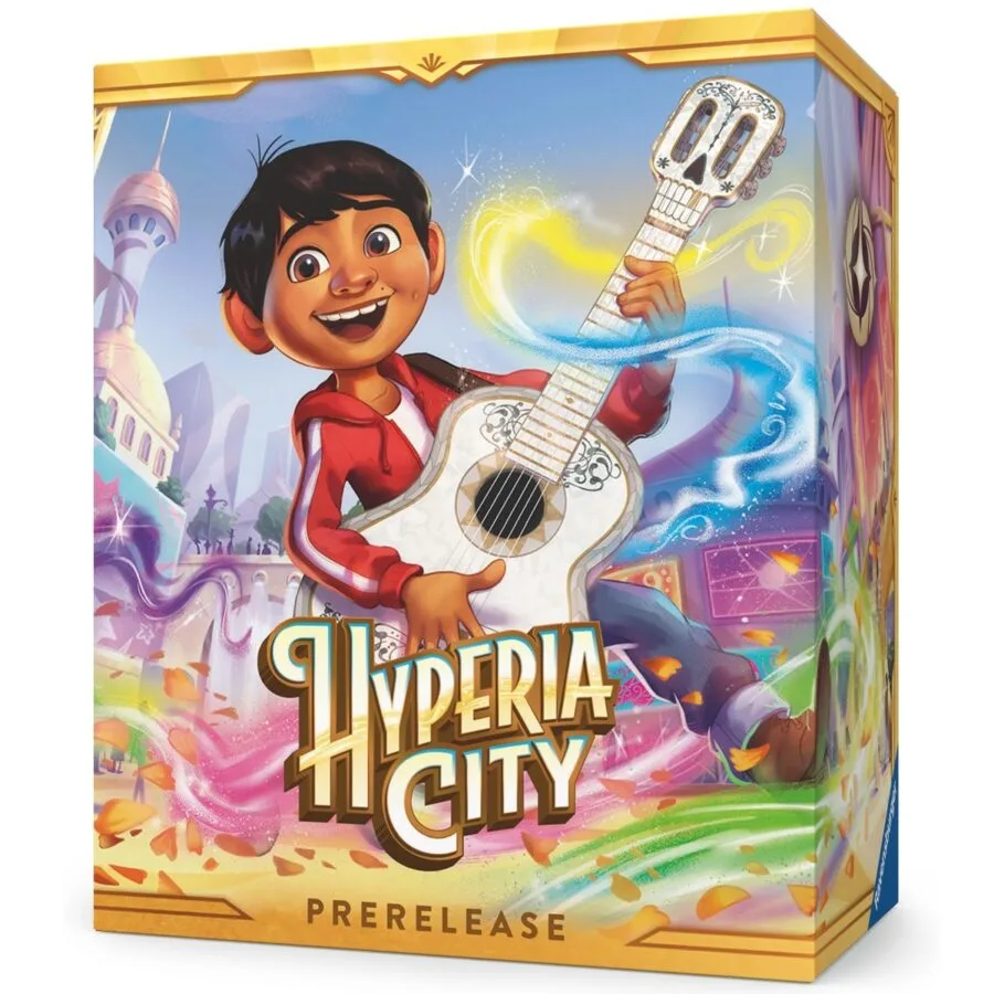Disney Lorcana TCG – Hyperia City Prerelease Kit – Set 14