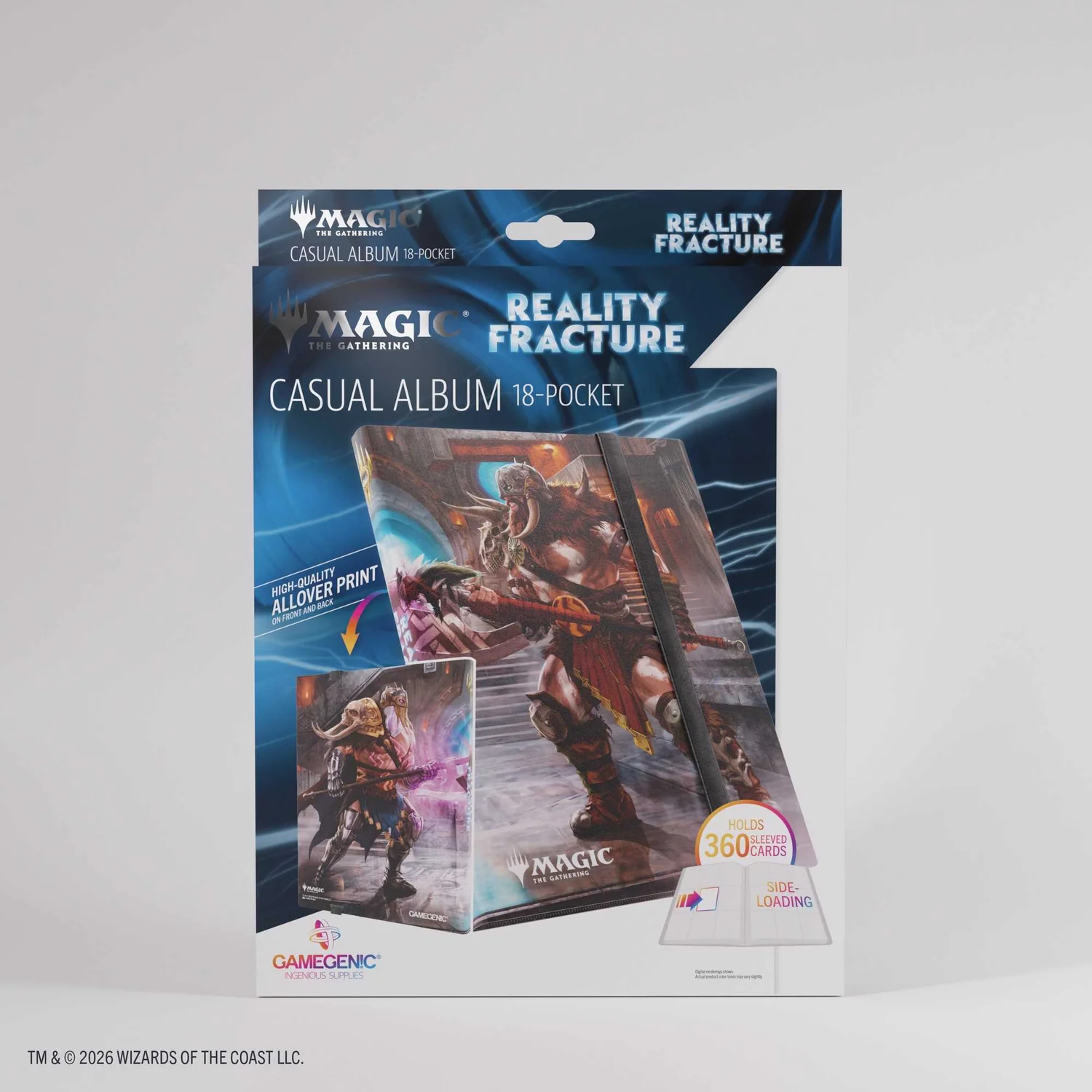 Gamegenic MTG: Reality Fracture Casual Album 18-Pocket – Garruk of the Veil / Garruk Uncursed