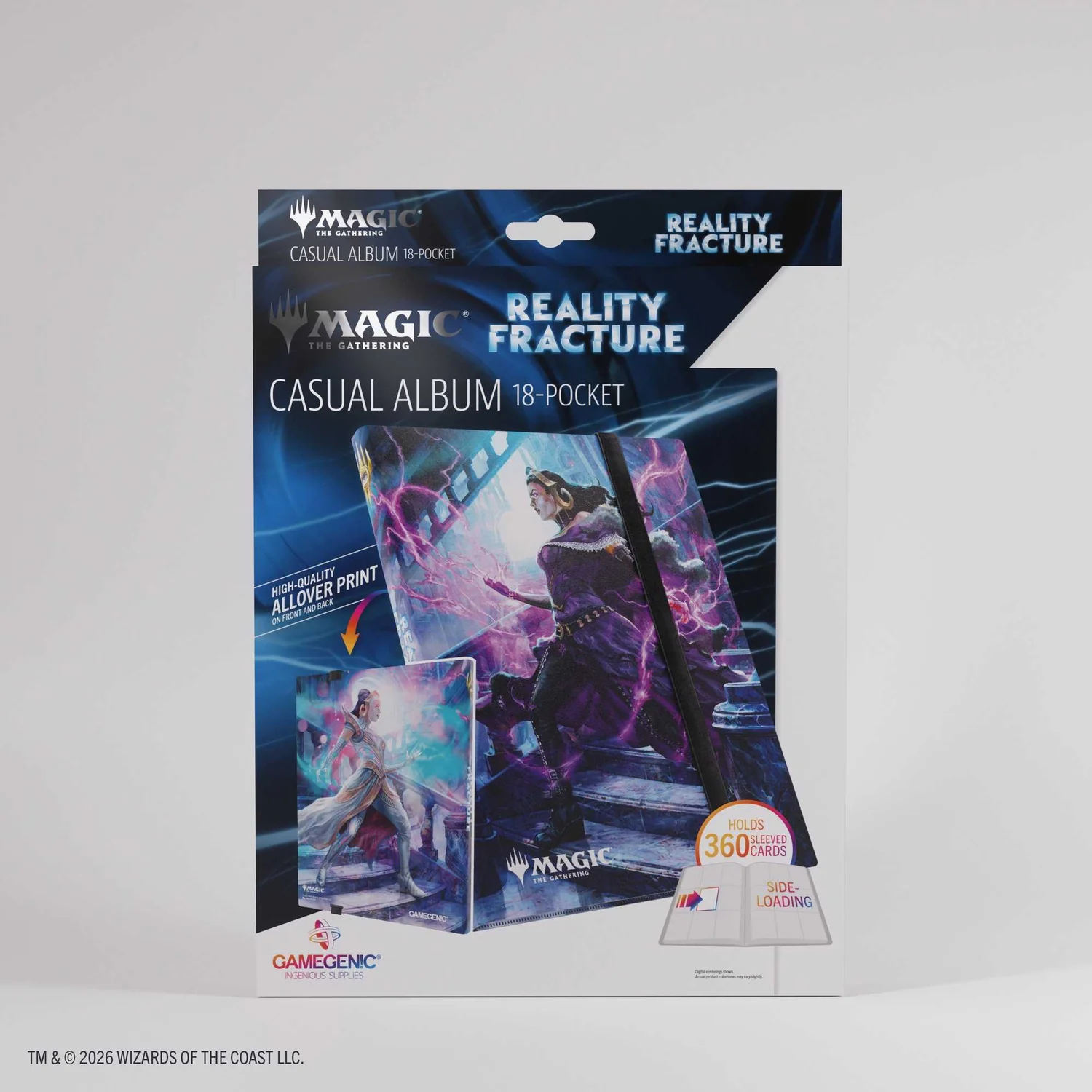Gamegenic MTG: Reality Fracture CasualAlbum 18-Pocket-Liliana, Devoted Healer / Liliana, Callous Necromancer