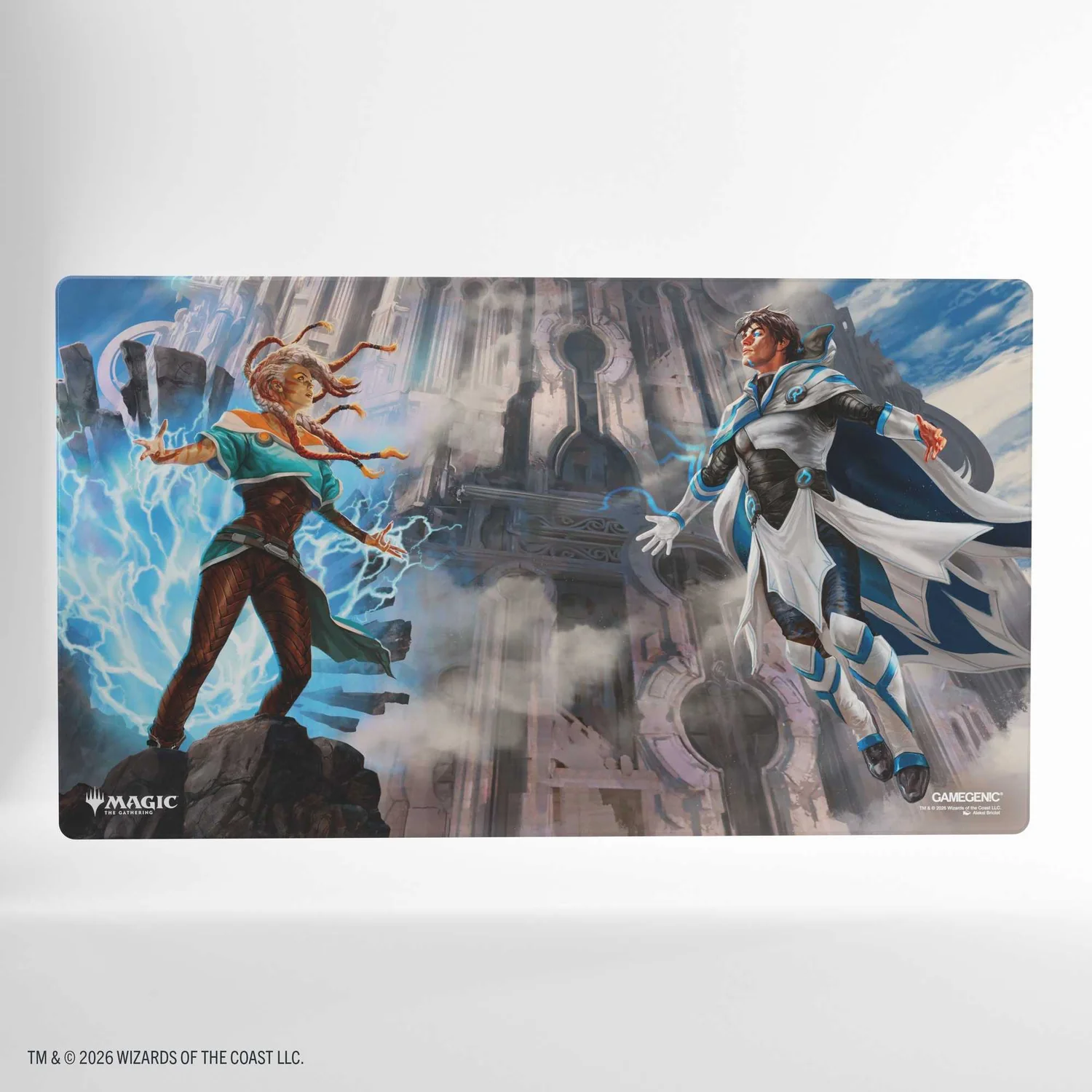 Gamegenic MTG: Reality Fracture Shiny Playmat – Tam Beleren, Conflicted / Jace, Building Reality