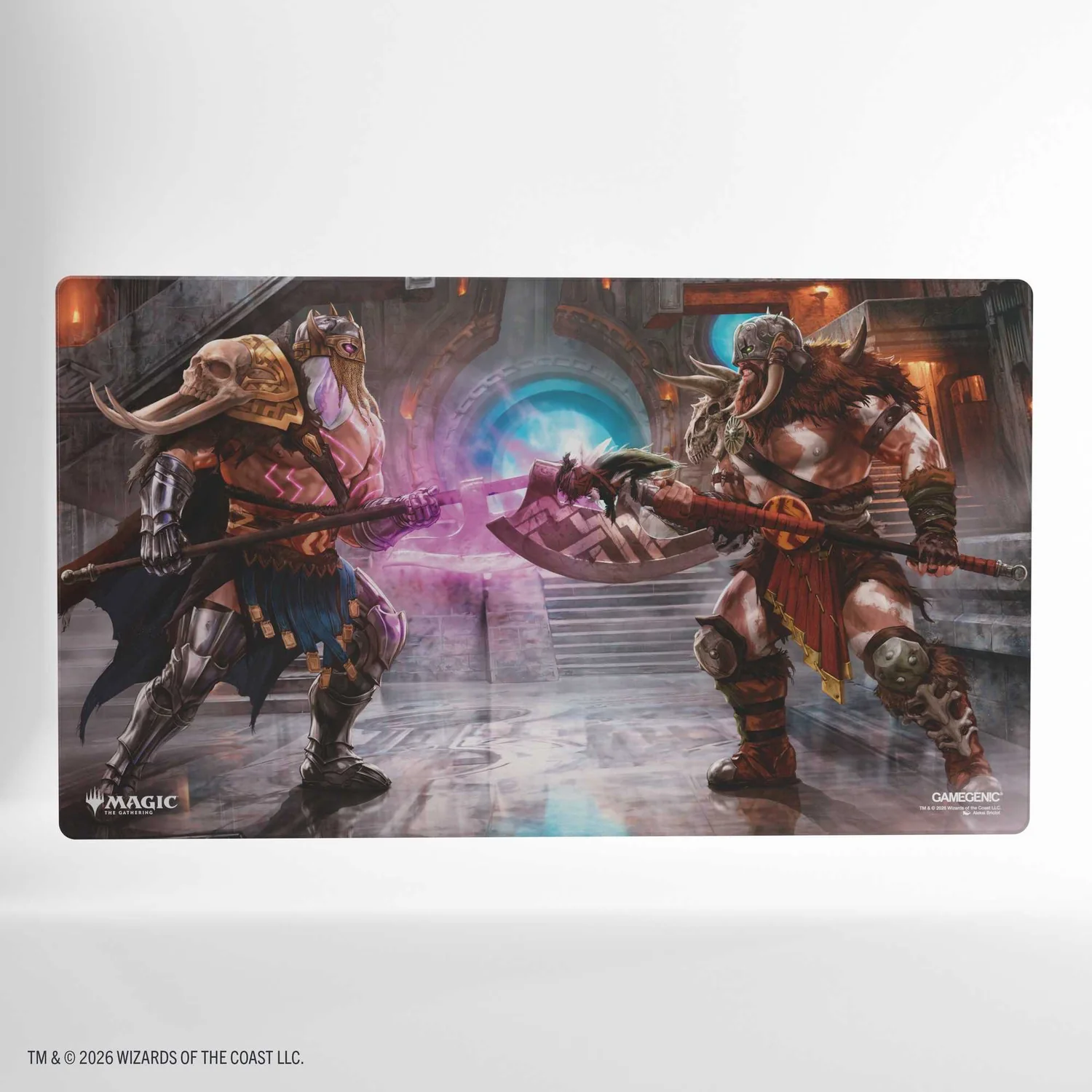 Gamegenic MTG: Reality Fracture Shiny Playmat – Garruk of the Veil / Garruk Uncursed