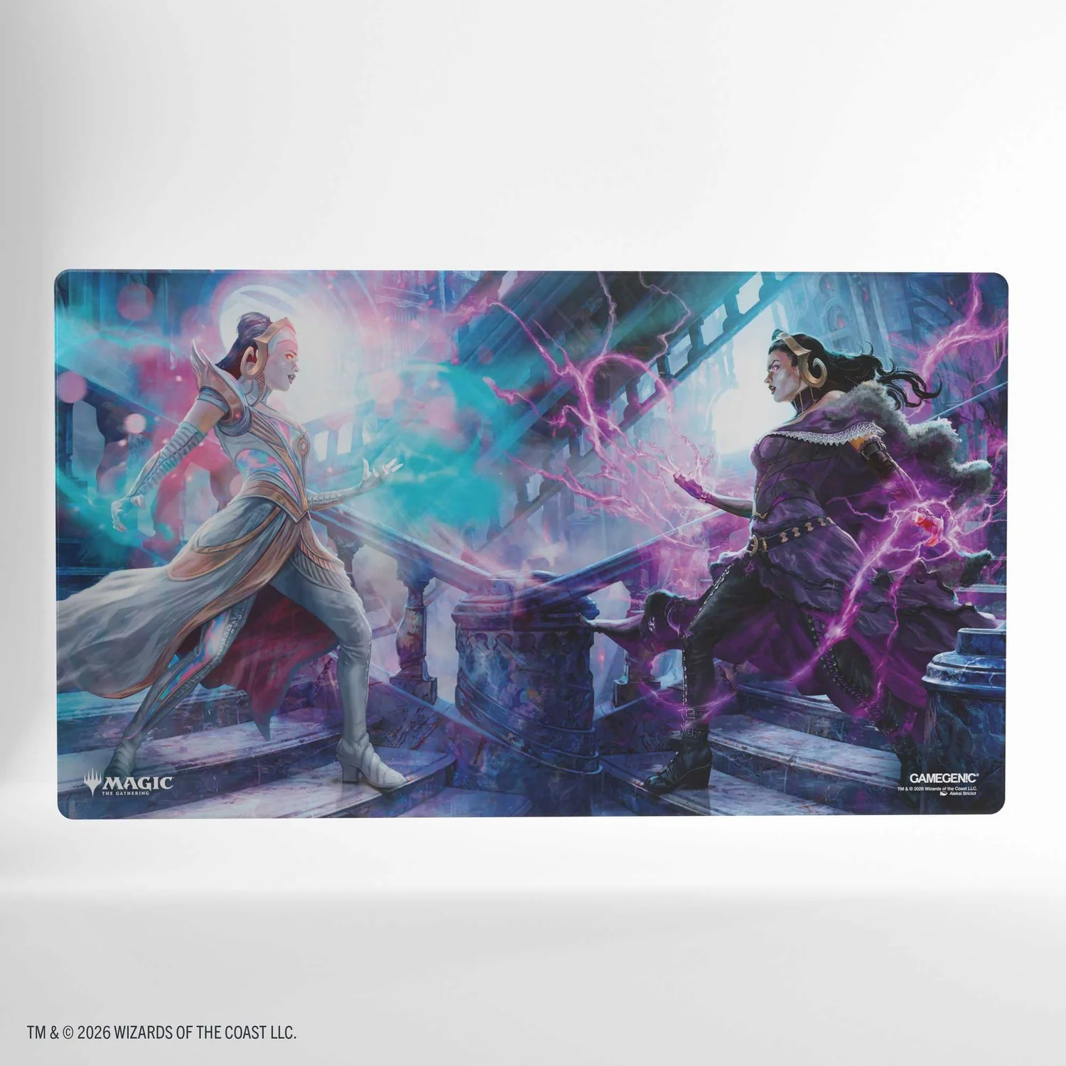 Gamegenic MTG: Reality Fracture Shiny Playmat – Liliana, Devoted Healer / Liliana, Callous Necromancer