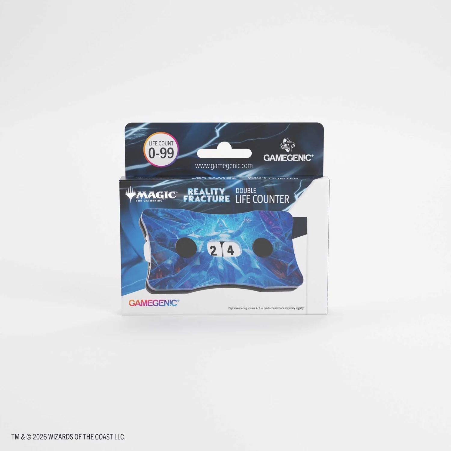 Gamegenic MTG: Reality Fracture Double Life Counter  – Overwrite the Multiverse