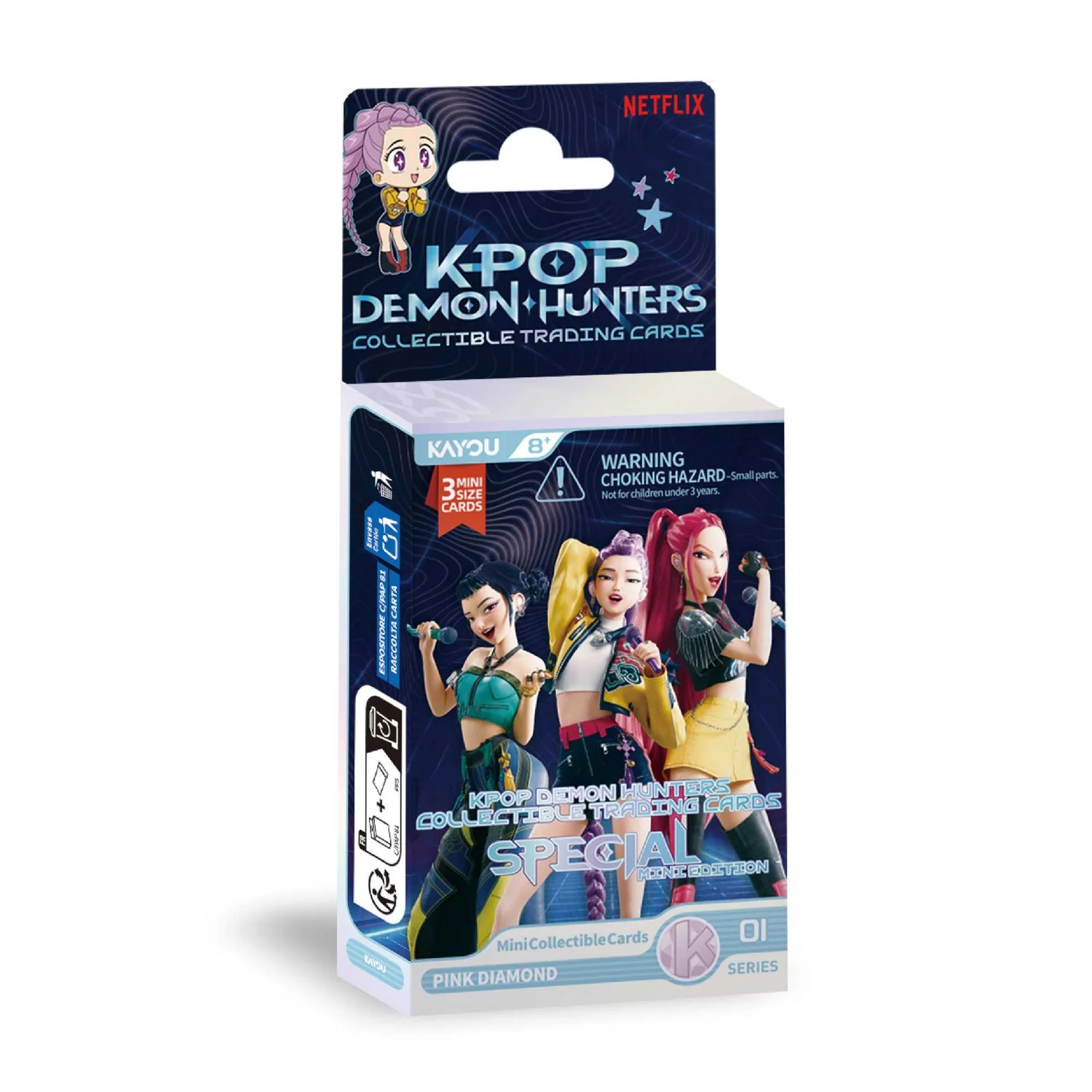 KPop Demon Hunters-Collectible Trading Cards-Special Mini Edition-001-EMEA