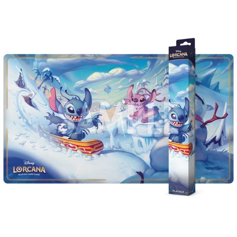 Disney Lorcana TCG – Playmat – Stitch and Angel – Set 14
