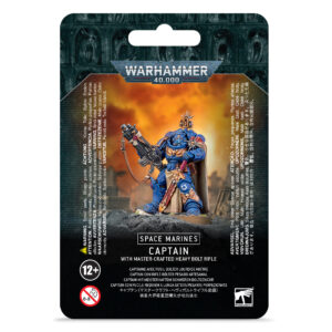 SPACE MARINES: CAPTAIN WITH MASTER-CRAFTED BOLT RIFLE
